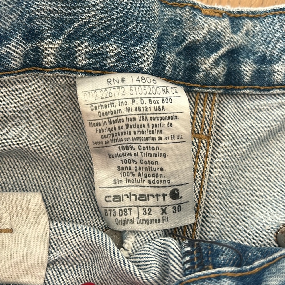 Distressed vintage Carhartt jeans - Picture 7 of 13
